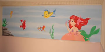 Little Mermaid Mural
