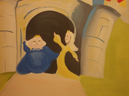 King and Queen Mural