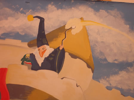 Wizard Mural