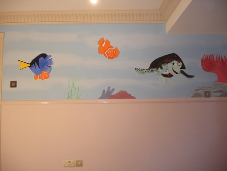 Finding Nemo Mural