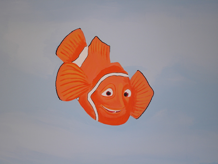 Marlin - Finding Nemo Mural