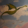 Flying Dragon Mural